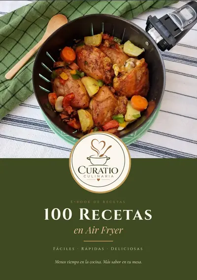 Portada del e-book 100 Recetas en Air Fryer